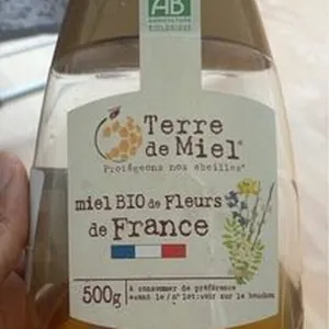 Miel bio de fleurs