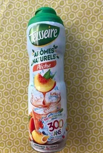 Sirop pêche arômes naturels