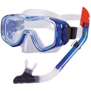 Base Mask & Snorkelset, Blå, One Size