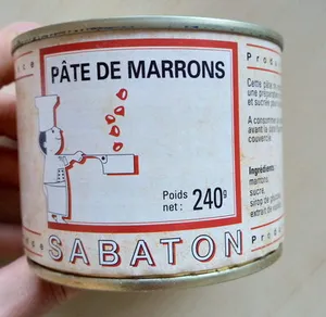 Pâte de marrons