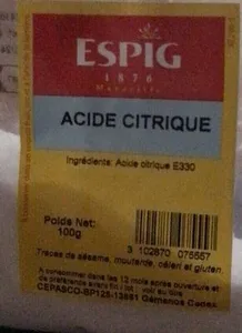 Acide citrique
