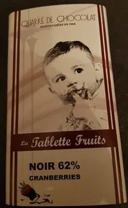 la tablette de fruits