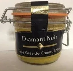 Mant noir, Foie gras de canard entier, la verrine de 180 gr