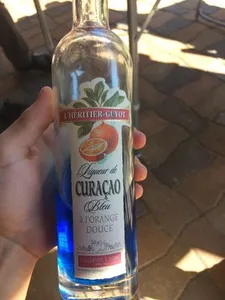 Liqueur de curaçao bleu à l’orange douce