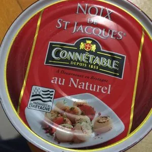 Noix de St Jacques au Naturel