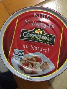 Noix de St Jacques au Naturel