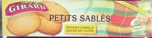 Petits Sablés - Banane, Cannelle