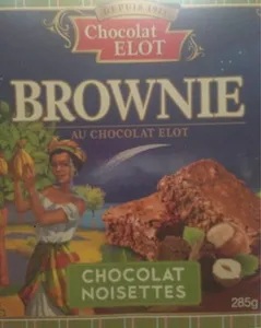 Brownie chocolat noisettes