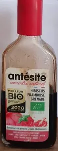 Antesite hibiscus framboise grenade