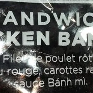 Sandwich chicken bánh mì