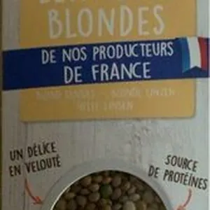 Lentilles blondes