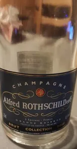 Champagne brut rosé  Alfred Rothschild et Cie