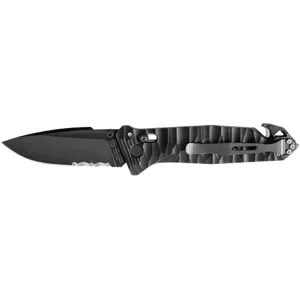 TB Outdoor S200 C.A.C Serrated - Svart PA6