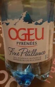 Eau minérale naturelle - Fine Pétillante