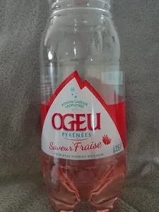 Eau gazeuse saveur fraise