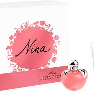 NINA RICCI Nina presentset för kvinnor Eau de Toilette 50ml + Parfymerad kroppsmjölk 75ml