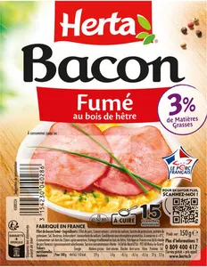 HERTA bacon 15T - 150g