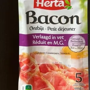 Bacon petit-déjeuner