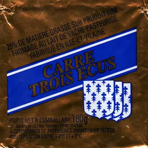 Fromage au lait de vache pasteurisé (25 % MG)