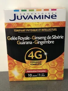 Juvamine Ginseng - Gelée Royale - Guarana - Gin?