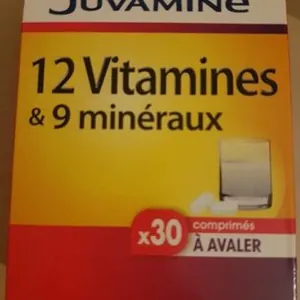 12 vitamines & 9 minéraux