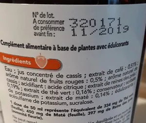 Juvamine Booster Minceur. FL