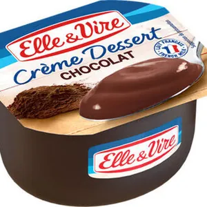 Dairy pudding chocolate UHT sterilised