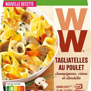 Tagliatelles au Poulet 🐔, Champignons🍄Crème