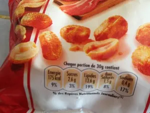 Cacahuètes bacon