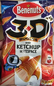 3D Bugles goût ketchup de l'espace