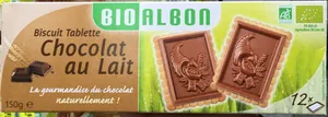 Biscuit tablette Chocolat au Lait