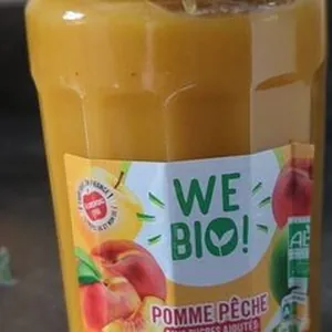 Compote pomme pêche