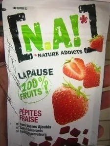 Pépites Fraise à Base De Pommes & Fraises