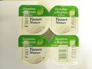 Yaourt Nature bio