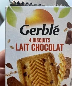 Gerble chocolat 4 biscuits