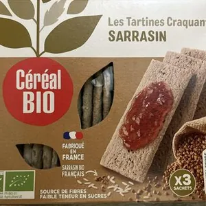 Tartines craquantes sarrasin