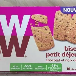 Biscuits petit déjeuner