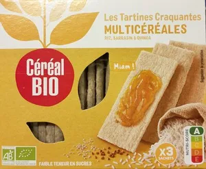 Les tartines craquantes multicéréales