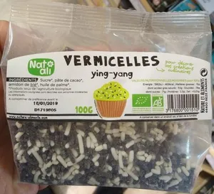 Vermicelles Ying-Yang