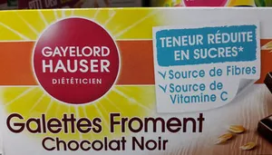 Galettes froment Chocolat noir