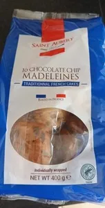 Saint Aubert 16 Chocolate chip madeleines