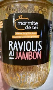 Raviolis au jambon