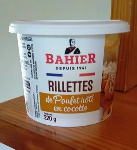 Rillettes de poulet rôti en cocotte