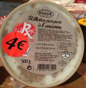 Rillettes pur porc a l'ancienne