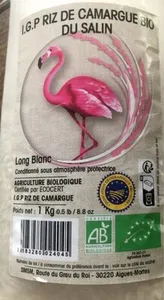 Riz de Camargue bio du Salin