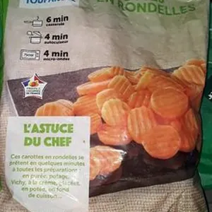 Carottes en rondelles