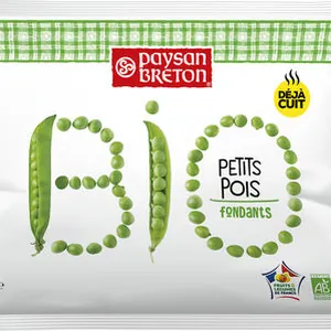 Petits pois fondants Bio