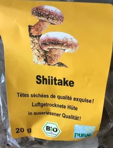 Shiitake Tetes Sechees