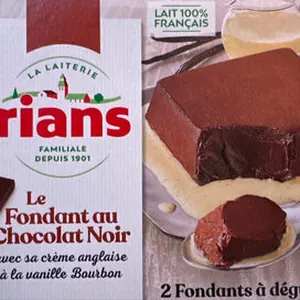 Le fondant au chocolat noir
