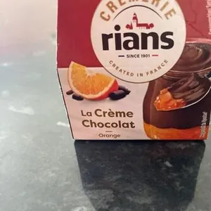 La crème chocolat orange